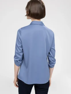 Blouse à manches 3/4 avec boutons