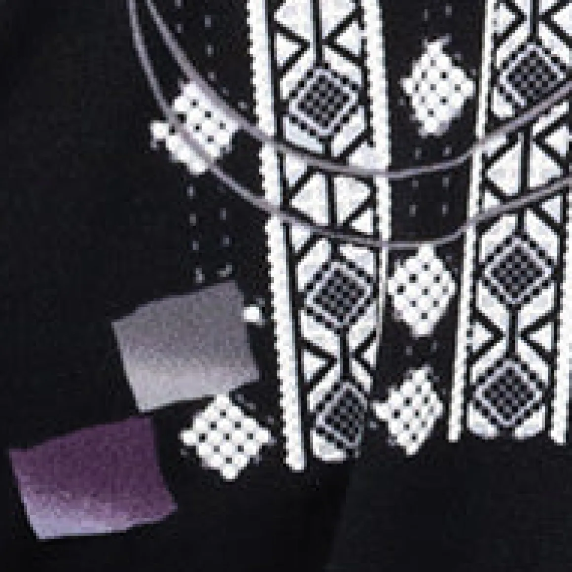 Blouse à manches 3/4 avec boutons