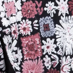 Blouse à manches 3/4 avec boutons