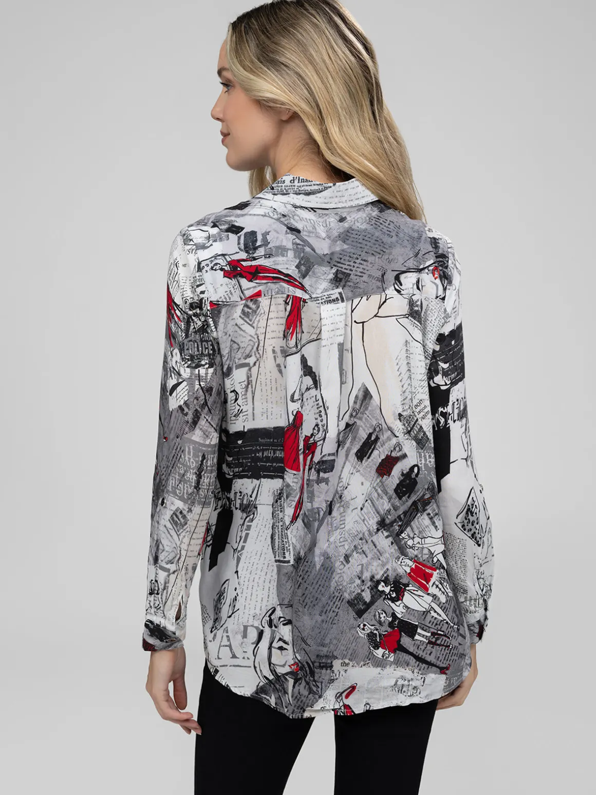 Blouse à manches longues