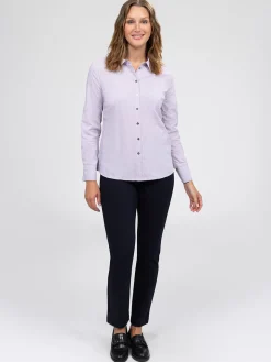 Blouse à manches longues avec boutons