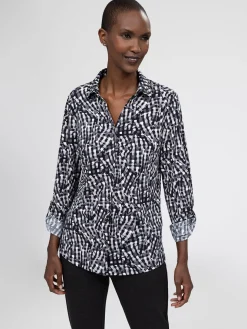 Blouse à manches longues avec boutons