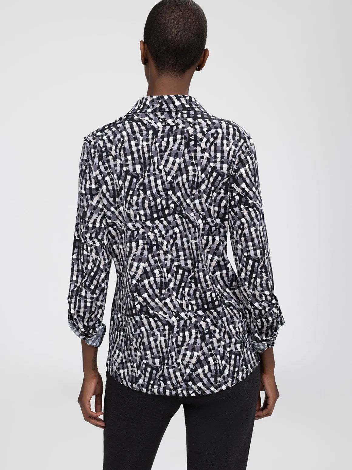 Blouse à manches longues avec boutons