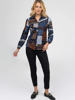 Blouse à manches longues avec boutons