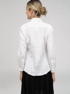 Blouse à manches longues avec boutons