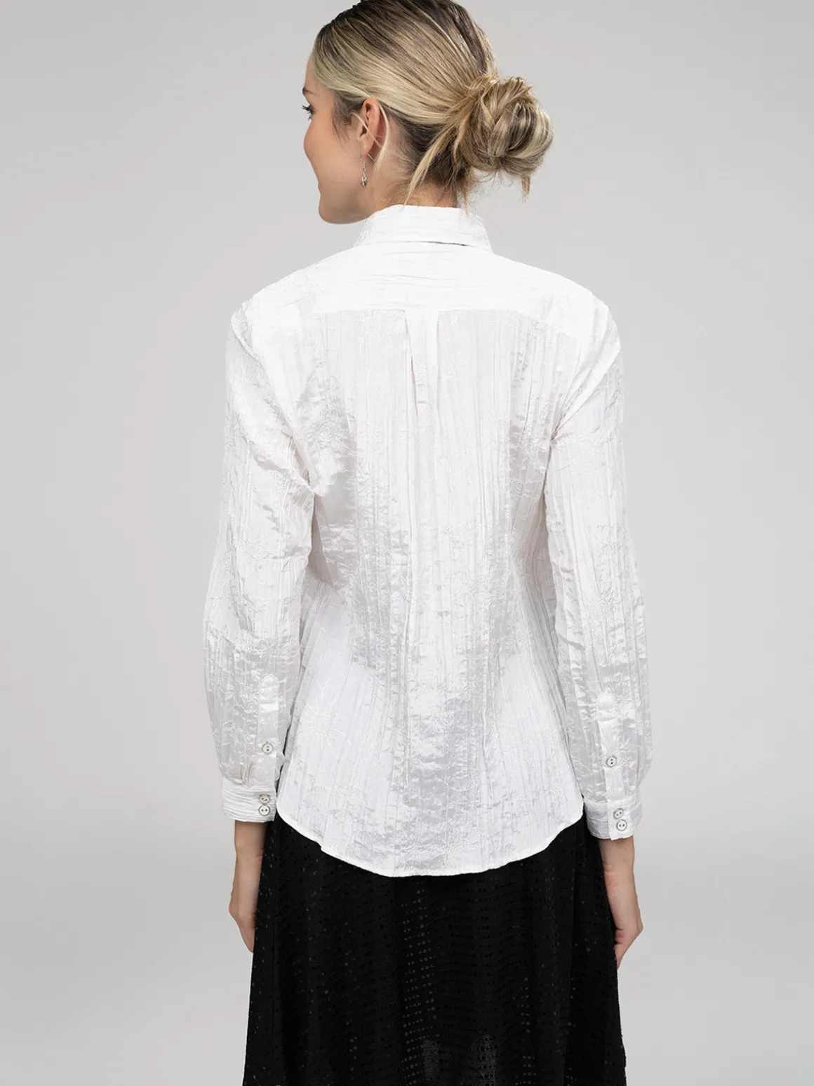 Blouse à manches longues avec boutons