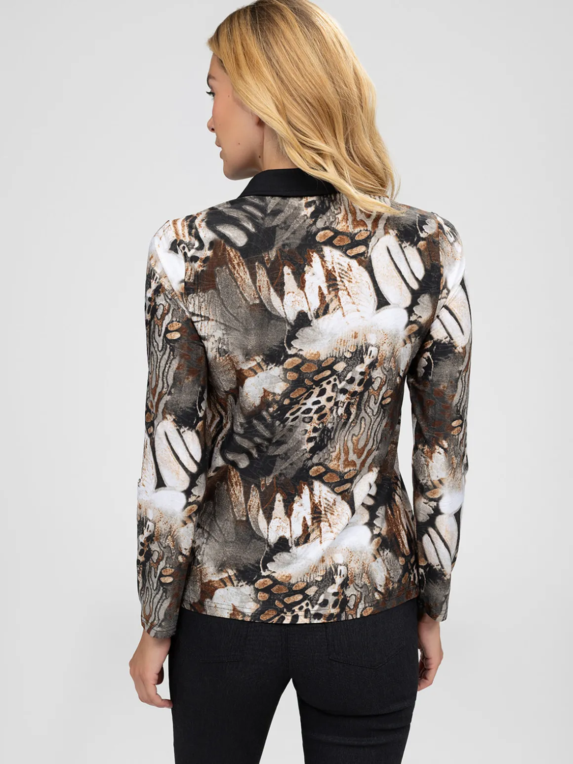 Blouse à manches longues avec boutons