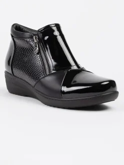 Bottes à talons compensés