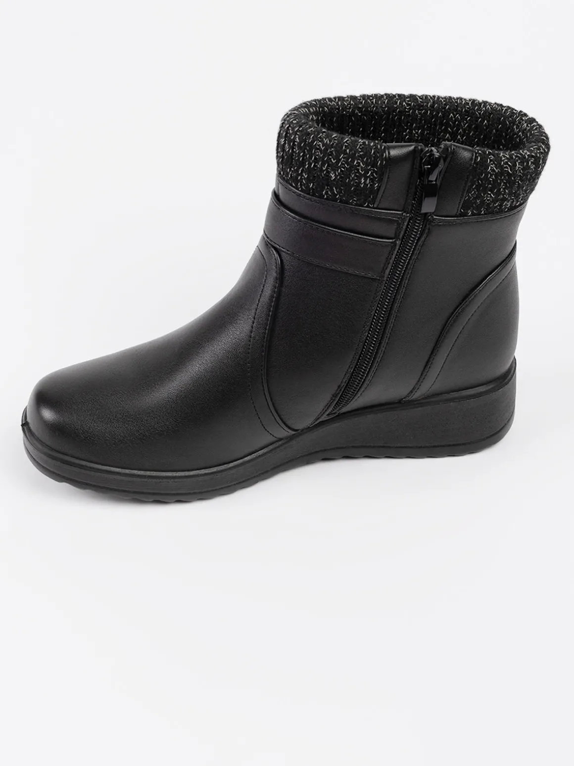 Bottes d'hiver à talons compensés