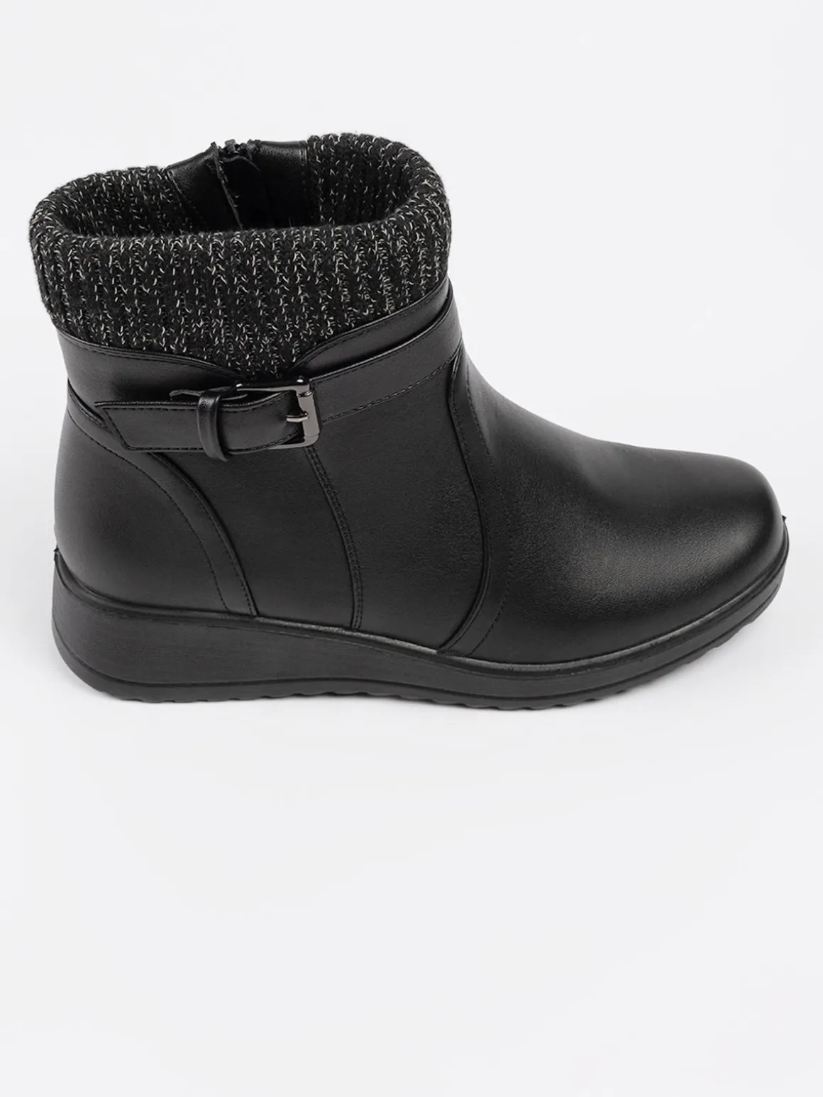 Bottes d'hiver à talons compensés