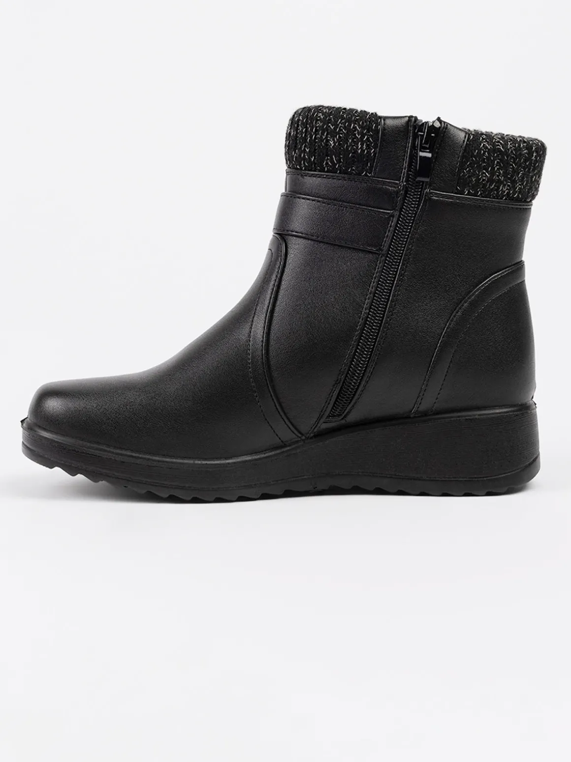 Bottes d'hiver à talons compensés