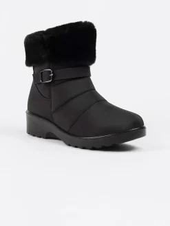 Bottes d'hiver à talons compensés