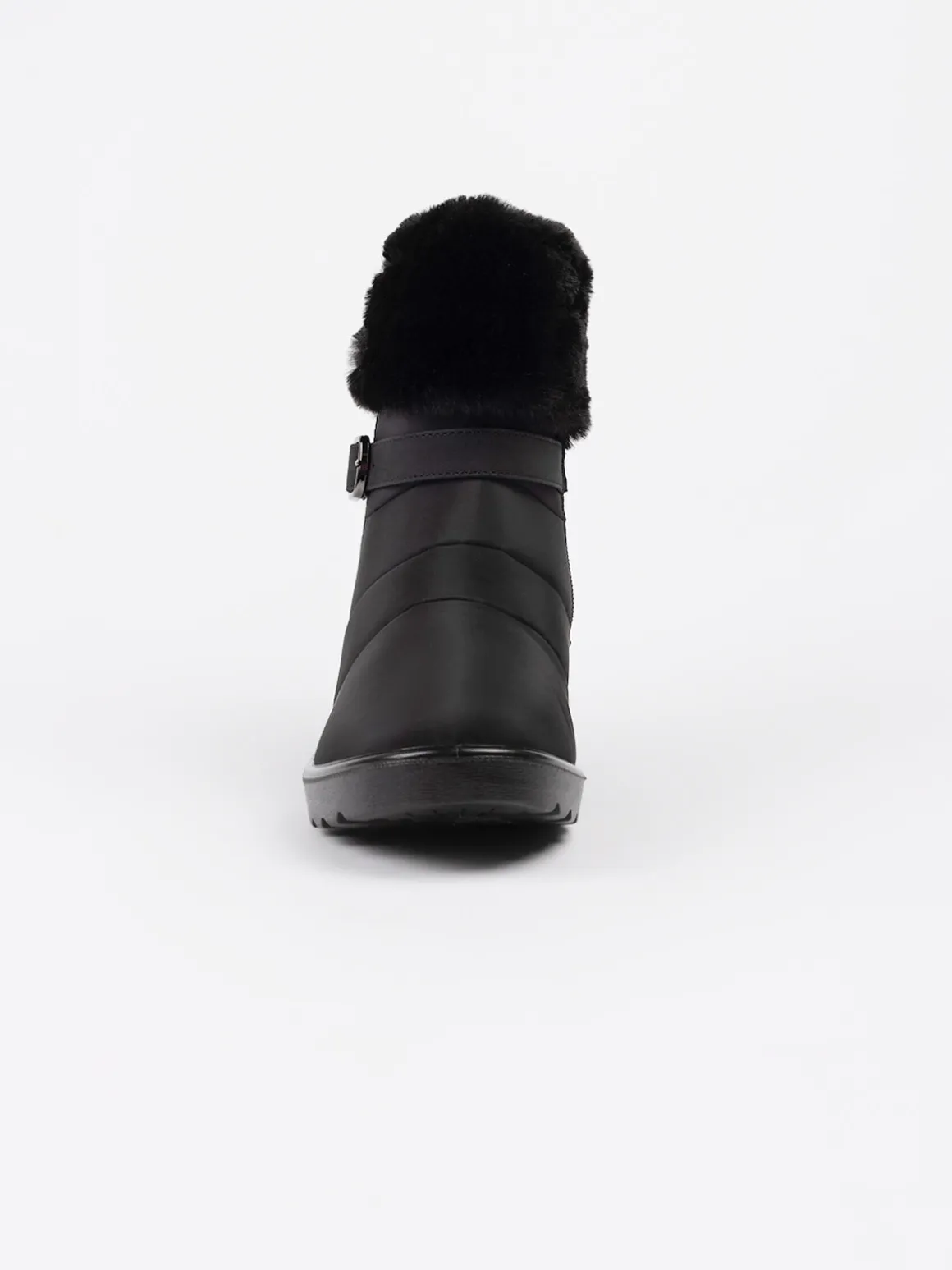 Bottes d'hiver à talons compensés