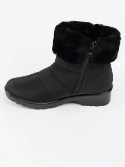 Bottes d'hiver à talons compensés