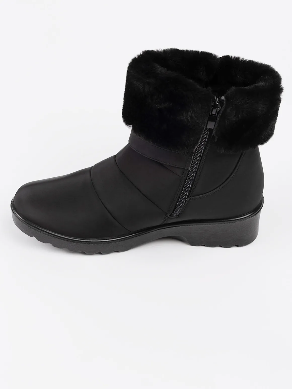 Bottes d'hiver à talons compensés