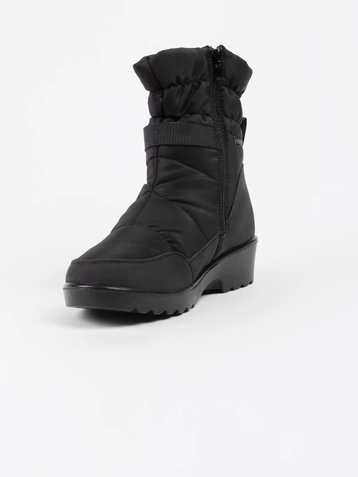 Bottes d'hiver à talons compensés