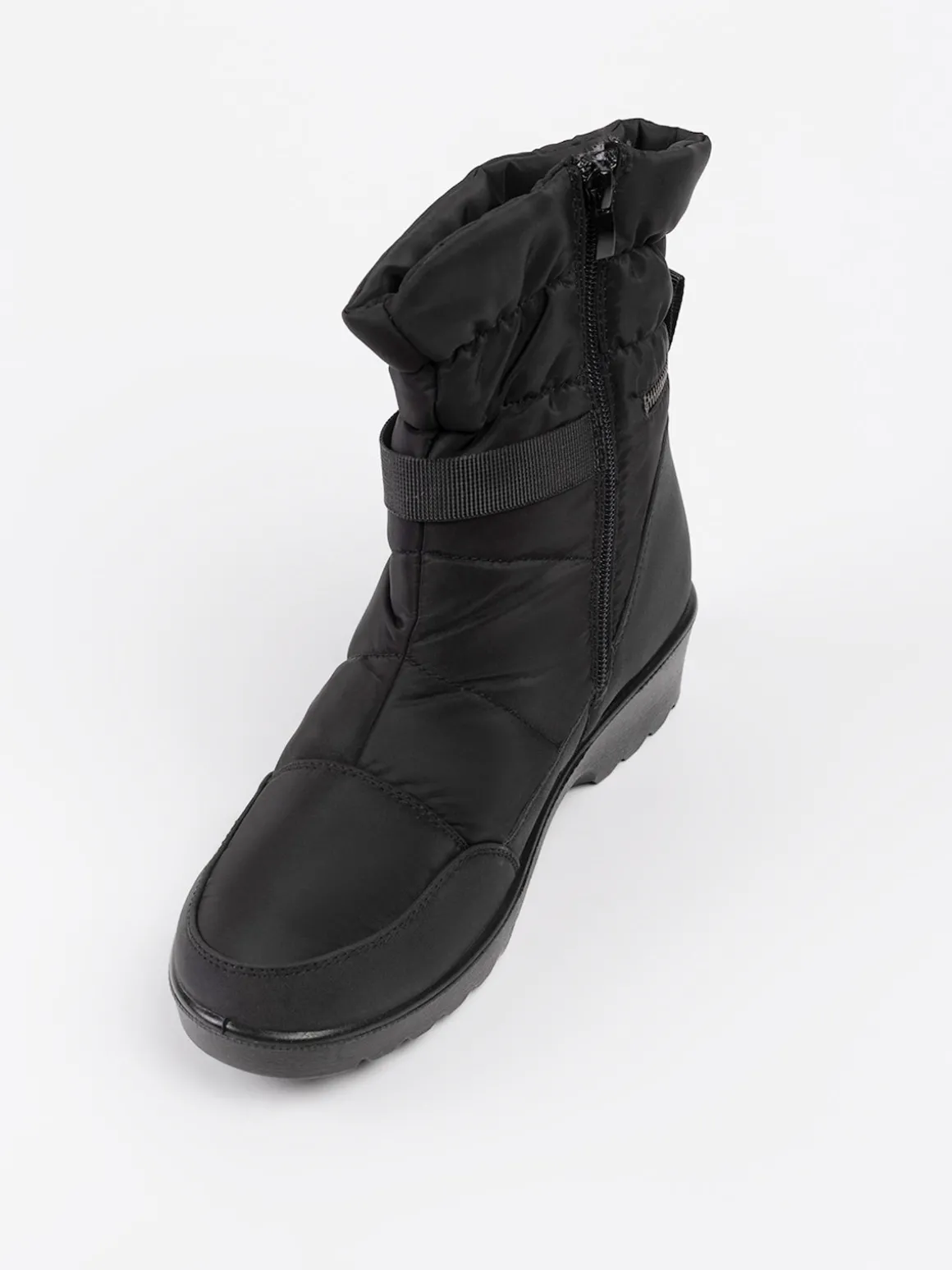 Bottes d'hiver à talons compensés