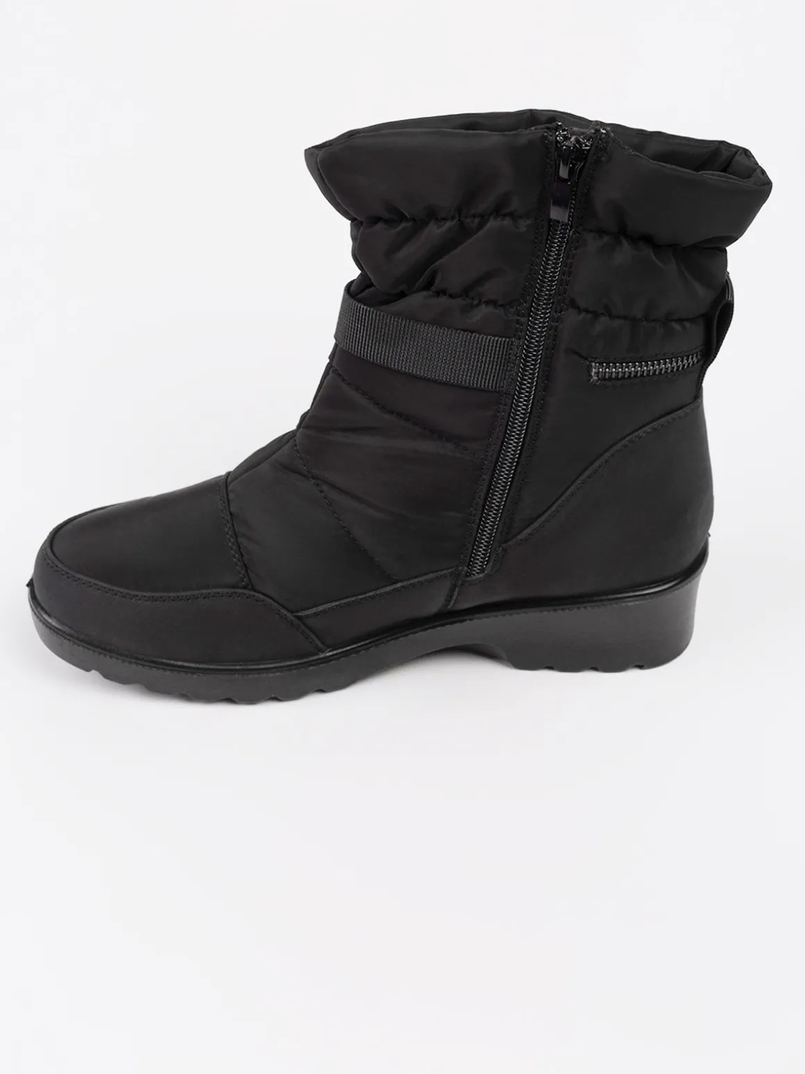 Bottes d'hiver à talons compensés