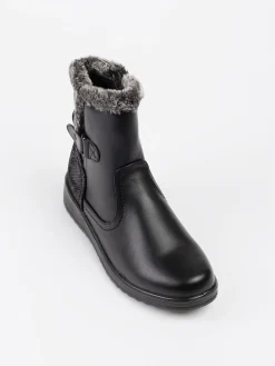 Bottes d'hiver à talons compensés
