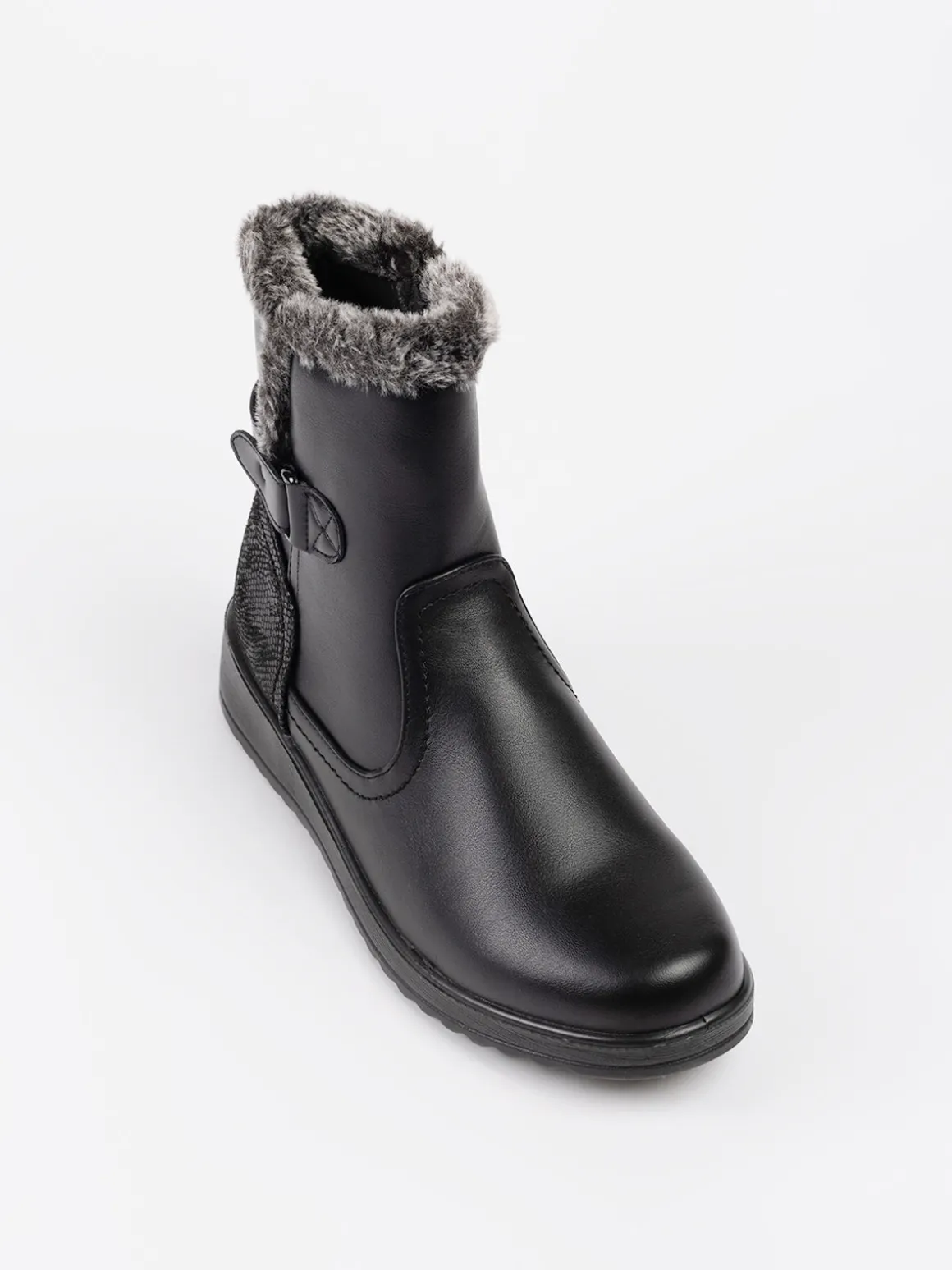 Bottes d'hiver à talons compensés