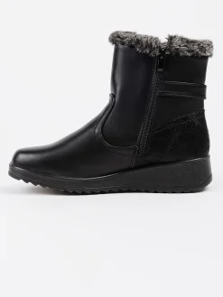 Bottes d'hiver à talons compensés