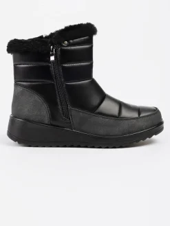 Bottes d'hiver à talons compensés