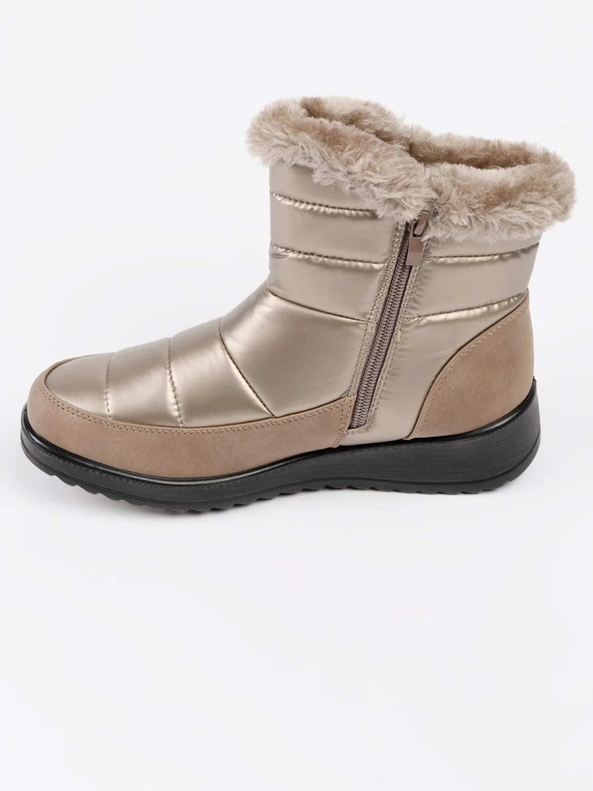 Bottes d'hiver à talons compensés