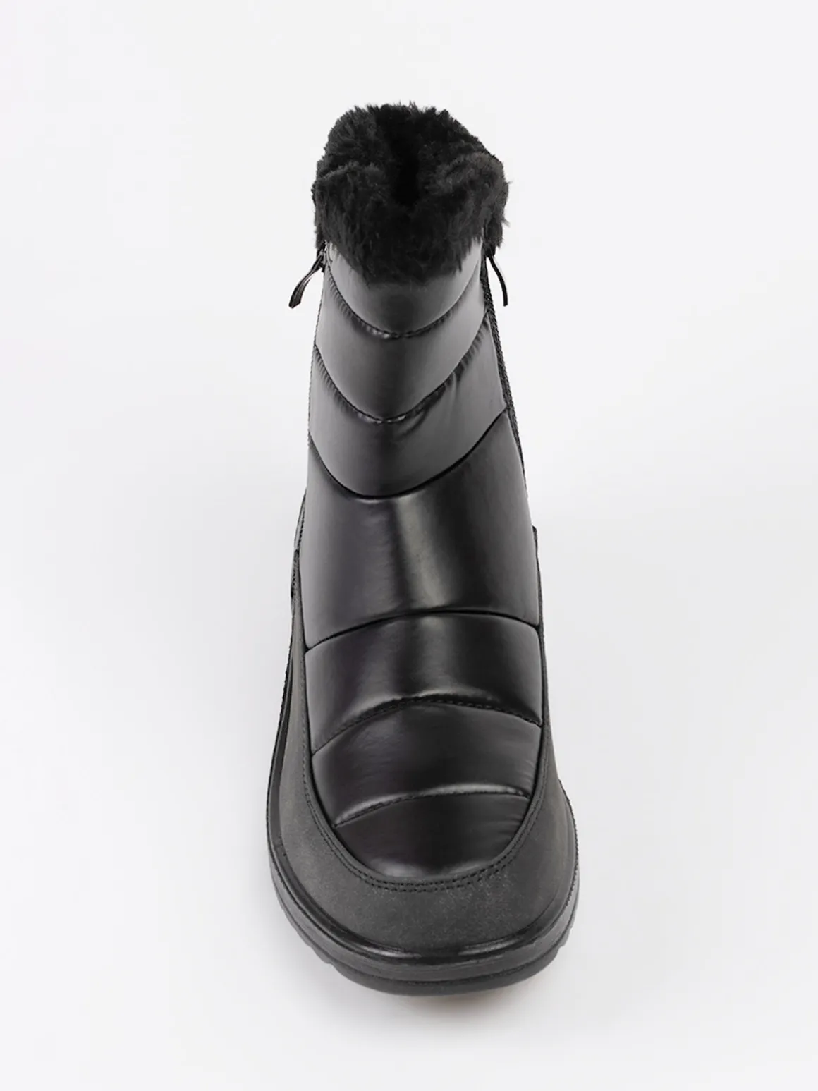 Bottes d'hiver à talons compensés