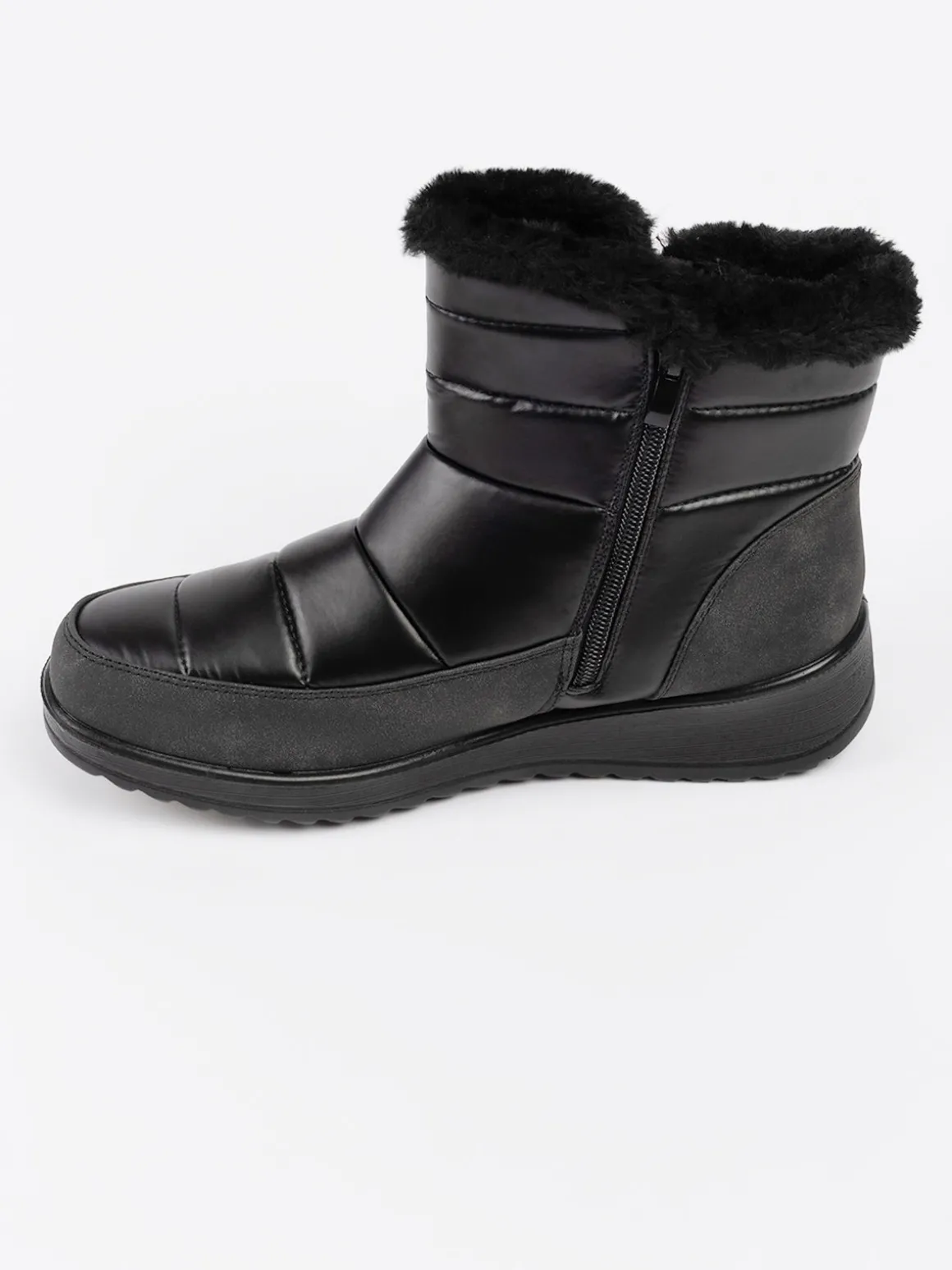 Bottes d'hiver à talons compensés