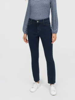 Jean étroit étroit semi-ajusté