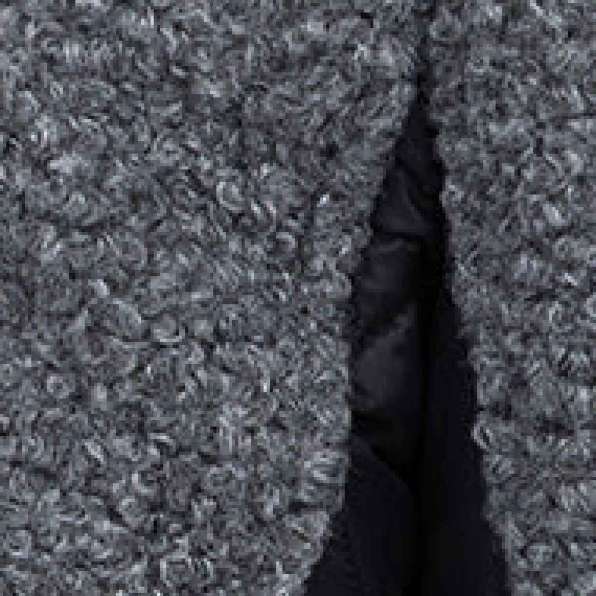 Manteau coquille mi-cuisse