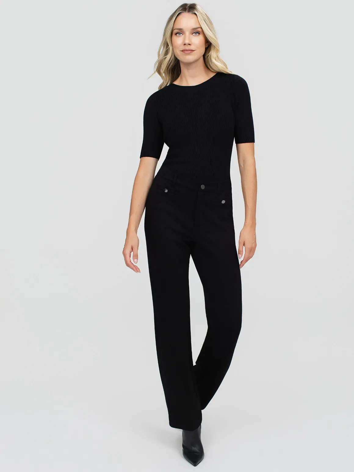Pantalon à jambes évasées