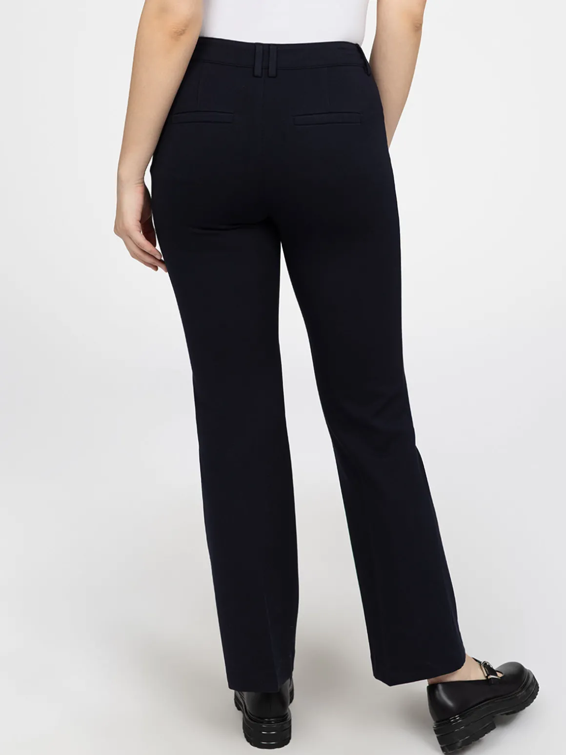 Pantalon décontracté évasé