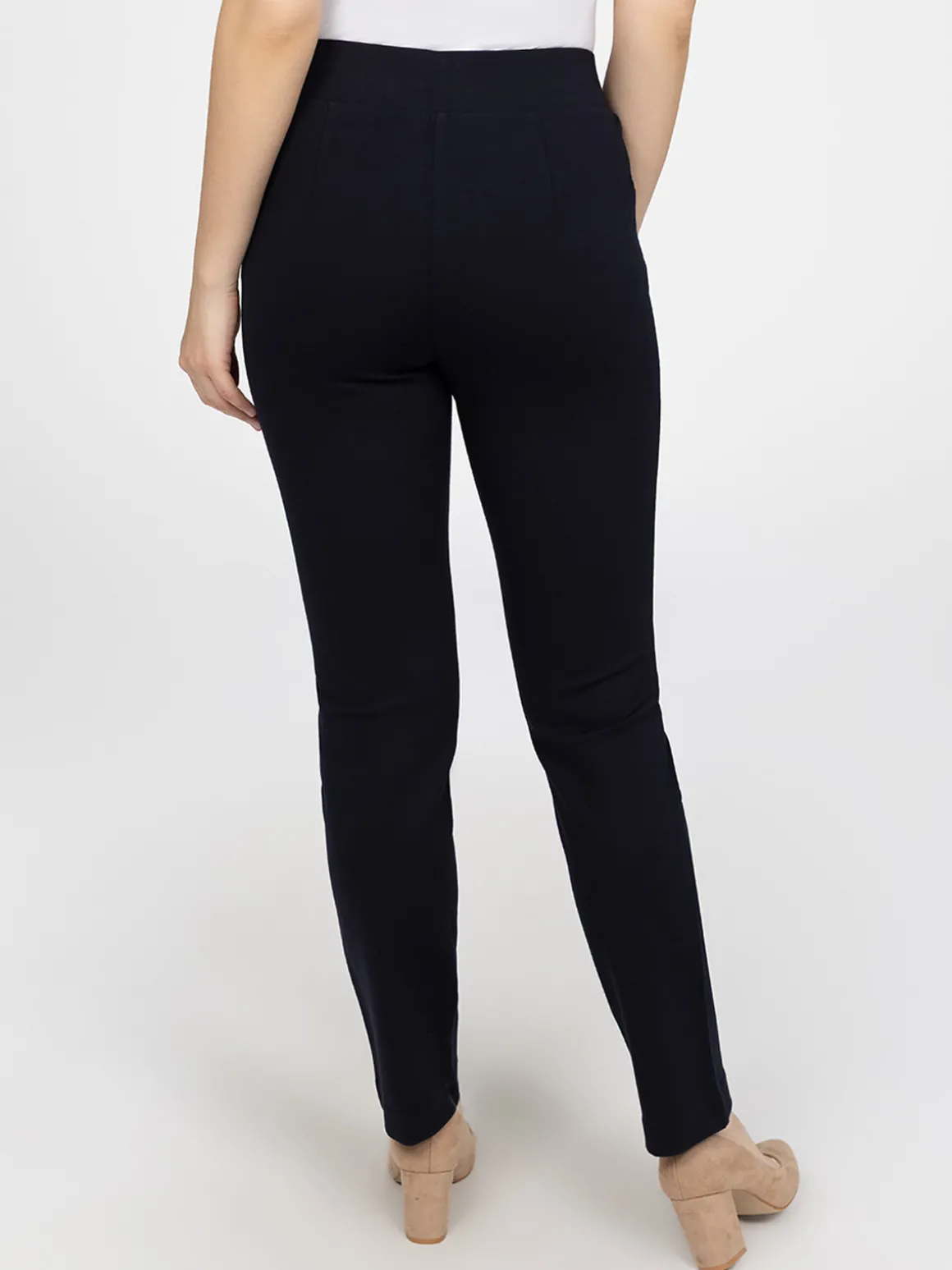 Pantalon droit à enfiler - Petite