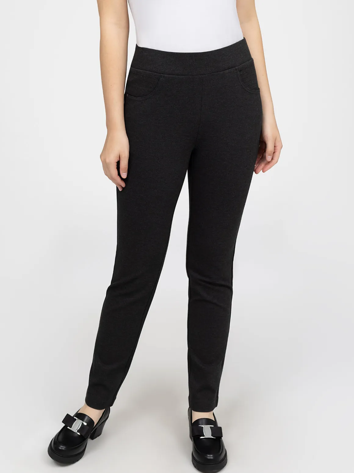 Pantalon droit à enfiler - Petite