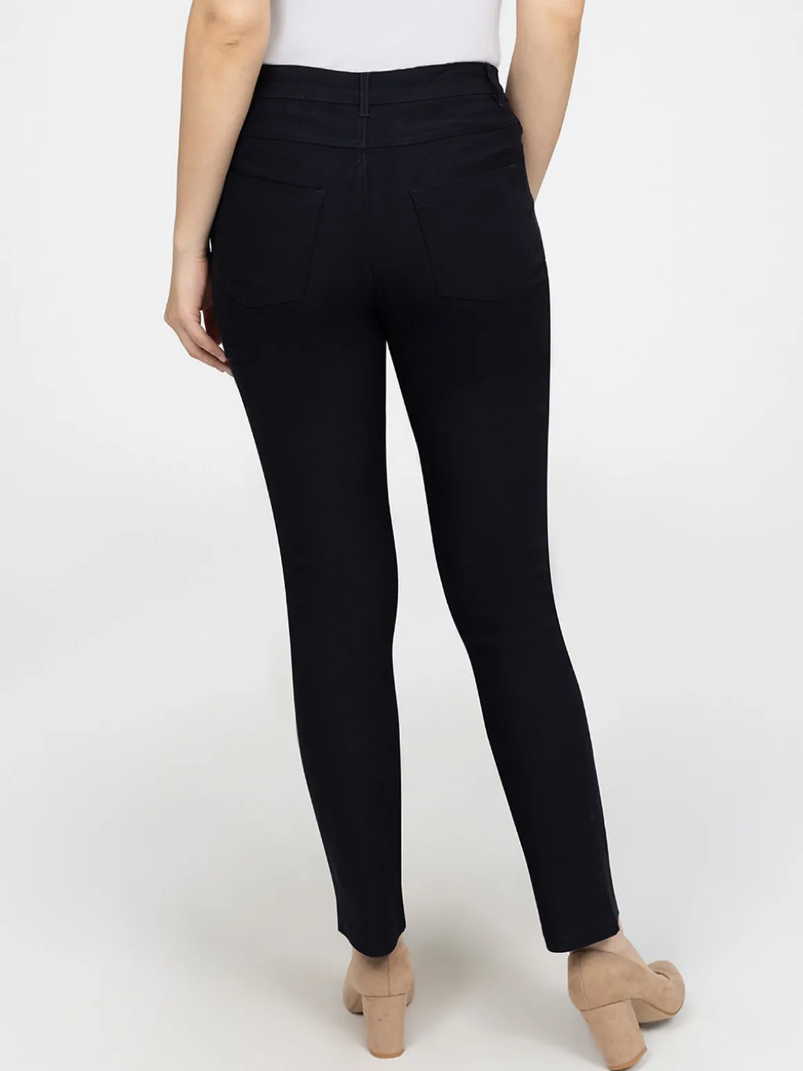 Pantalon droit semi-ajusté - Petite
