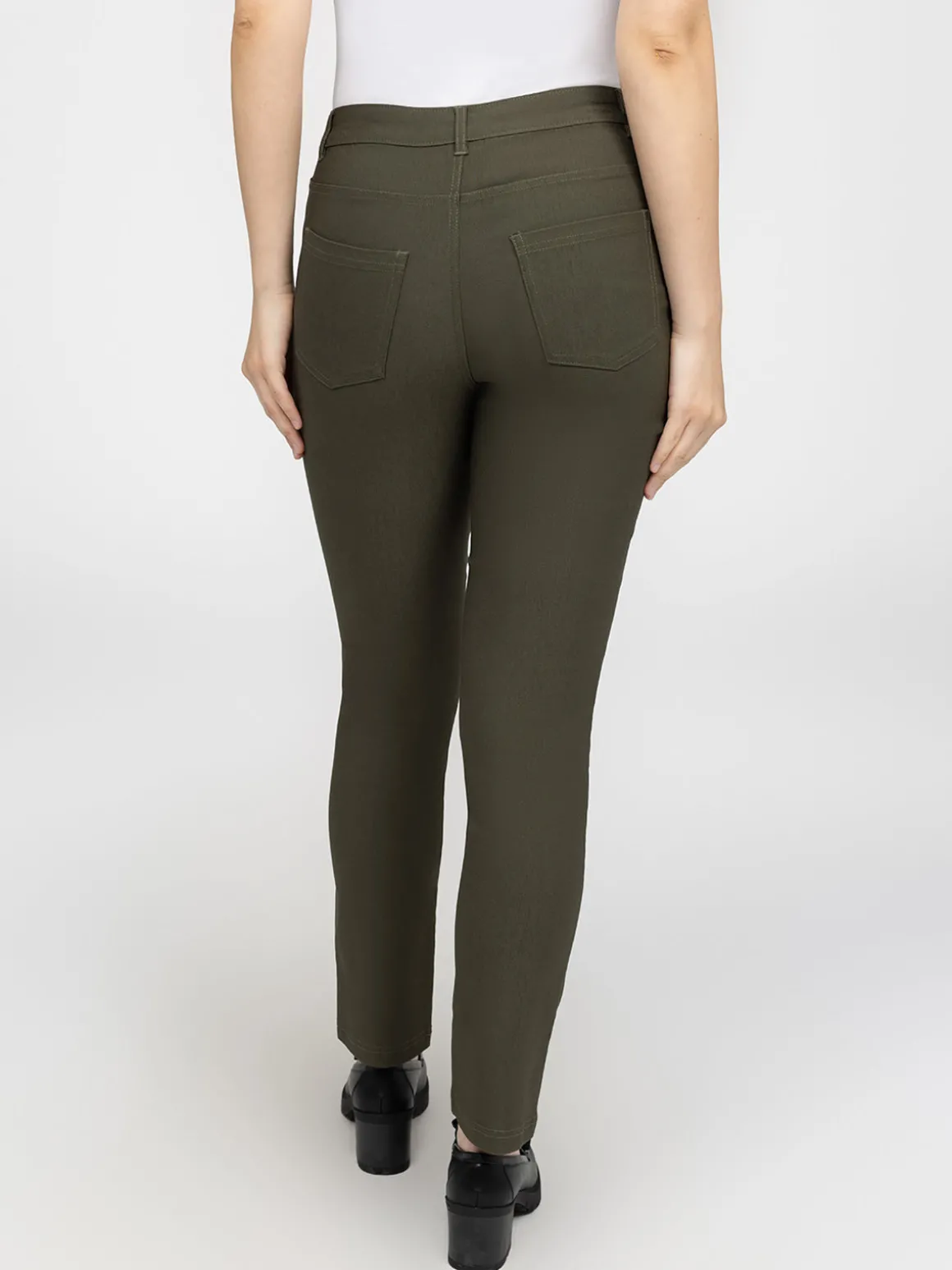 Pantalon droit semi-ajusté - Petite