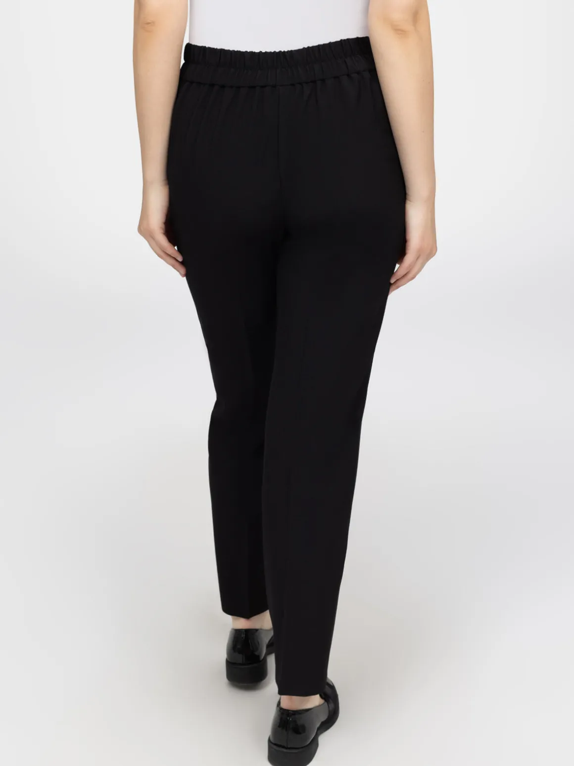 Pantalon habillé droit à enfiler - Petite