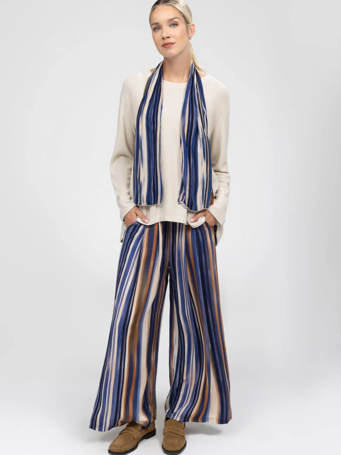 Pantalon évasé