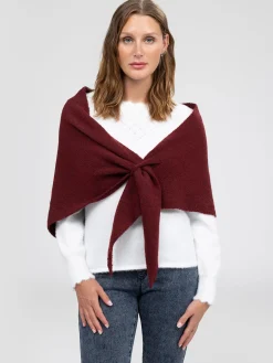 Poncho en tricot