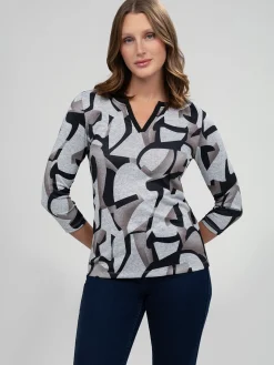 T-shirt à manches 3/4