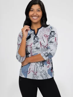 T-shirt à manches 3/4