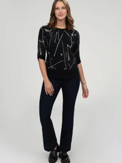 T-shirt à manches 3/4