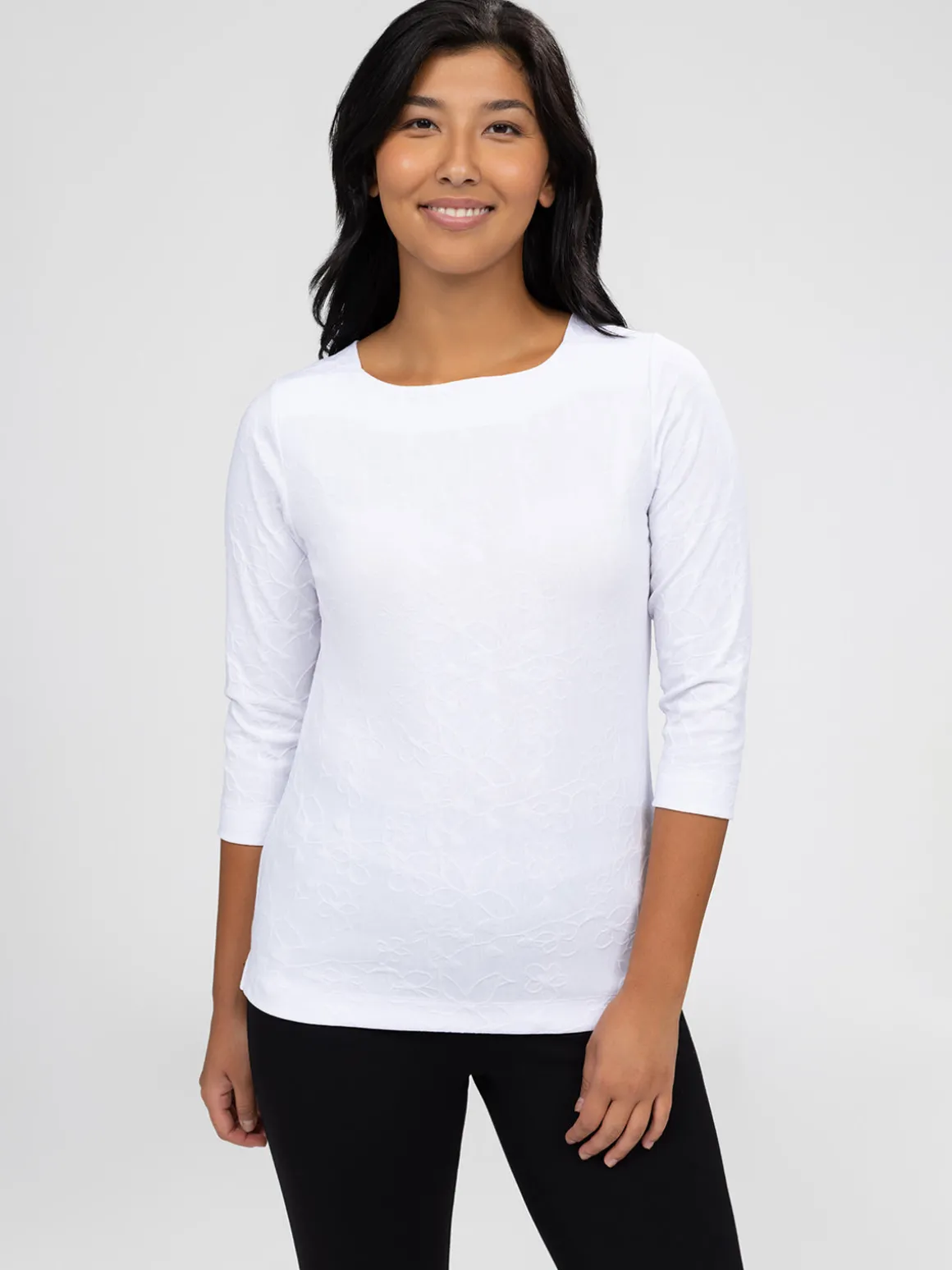 T-shirt à manches 3/4