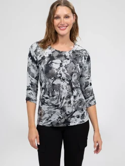 T-shirt à manches 3/4
