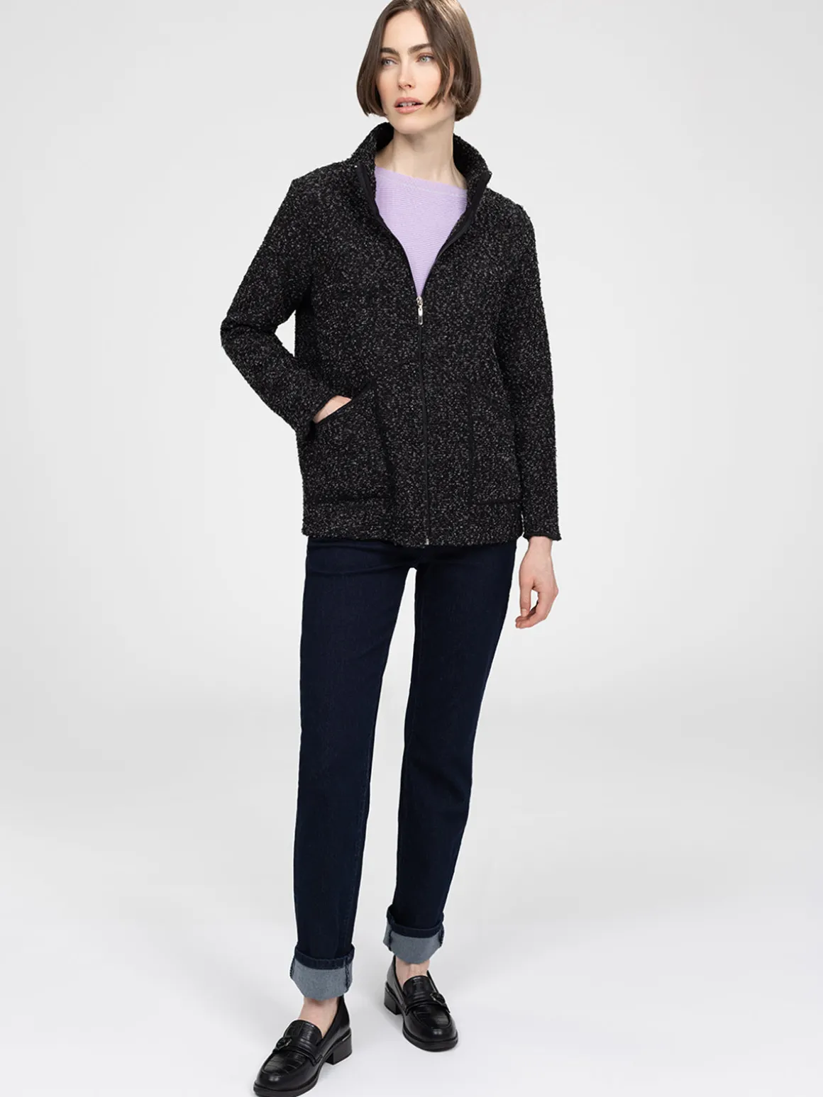 Veste à longues manches